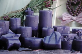 Lavender Candles
